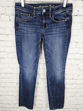 AMERICAN EAGLE | skinny low rise jeans